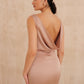 Electra Cowl Front Maxi Dress