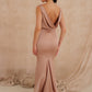 Electra Cowl Front Maxi Dress
