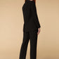 Naomi Satin Lapel Blazer and Trouser Two Piece Set