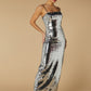 Juno Sequin Maxi Dress with Cami Straps