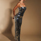 Juno Sequin Maxi Dress with Cami Straps