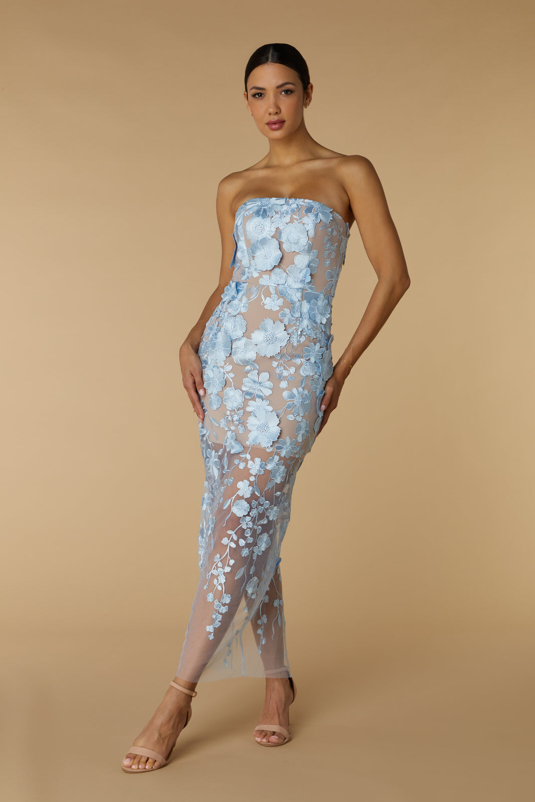 jarlo floral maxi dress WHITE pair it with statement earrings and strappy heels for a look thats truly unforgettable Jarlo Maxi dresses for Women