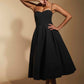 Jones Skater Midi Dress with Cami Straps