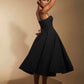 Jones Skater Midi Dress with Cami Straps