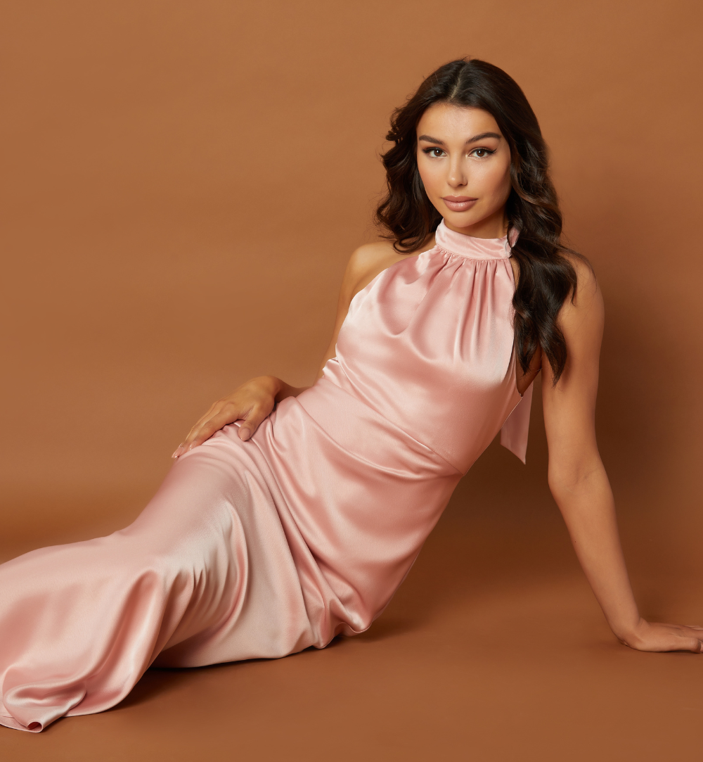 Jarlo cami strap allover lace maxi dress in best sale red