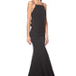 Jemima Square Neck Maxi Dress with Open Back
