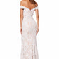 Vanessa Bardot All Over Lace Maxi Dress