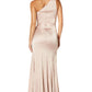 Esme One Shoulder Maxi Dress with Thigh Split