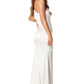 Levi One Shoulder Maxi Dress with Pleat Detail
