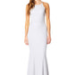 Jarlo silver fishtail maxi dress